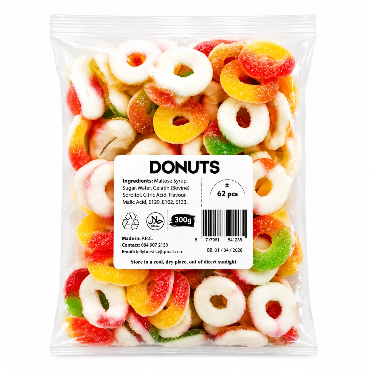 Sweetza Jelly Donut 300g